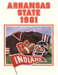 1981 A-State Football Guide by Arkansas State University - Jonesboro