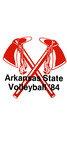 1984 ASU Women's Volleyball Guide by Arkansas State University - Jonesboro