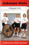 1991 ASU Women's Volleyball Guide by Arkansas State University - Jonesboro