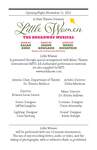 002 Little Women program by Arkansas State University - Jonesboro