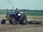 Footage of Men Farming