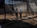 Accident at Health and Physical Education Building Construction Site by KAIT-TV