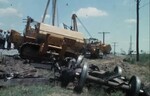 Workers Clear Tracks After Train Derailment by KAIT-TV