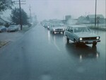 Footage of Traffic on Flooded Streets by KAIT-TV