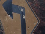 Road Signs Damaged by Bullet Holes by KAIT-TV