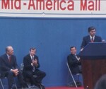 President Gerald Ford Visits Memphis to Dedicate Mid-America Mall