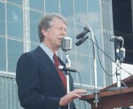 Jimmy Carter Campaigns for President in Jonesboro