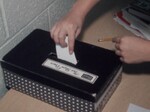 Sixth Graders Participate in a Mock Presidential Election